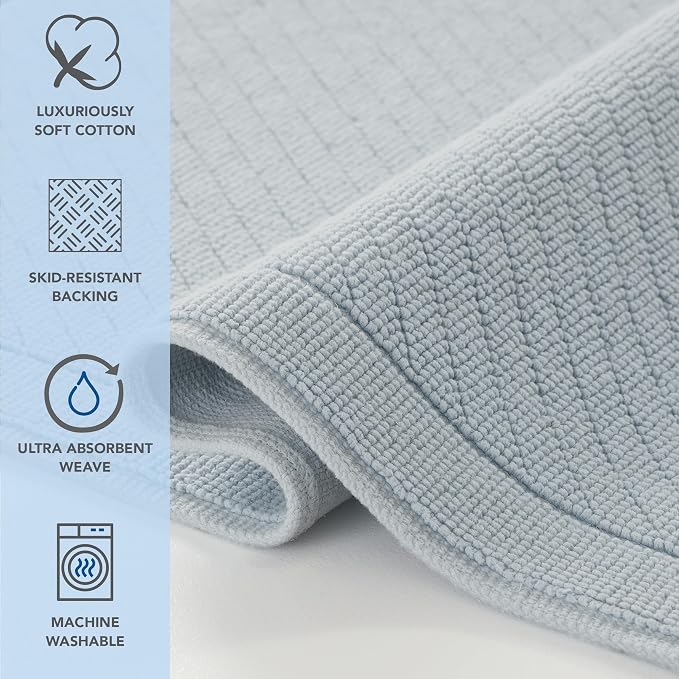 Arkwright 100% Cotton Bathroom Rug - Image 3