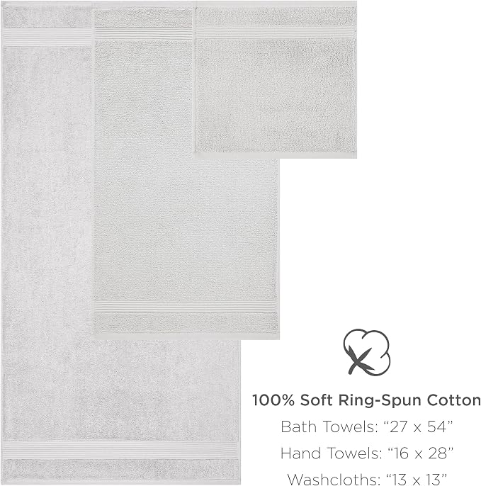 Arkwright Bathroom Hand Towels Set of 6 - Image 6