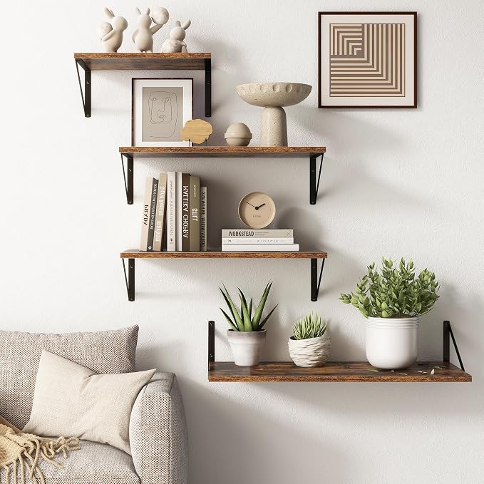 10 Inch Deep Floating Shelves, Floating Shelf 16 Inch Long, Deep Shelf - Image 6