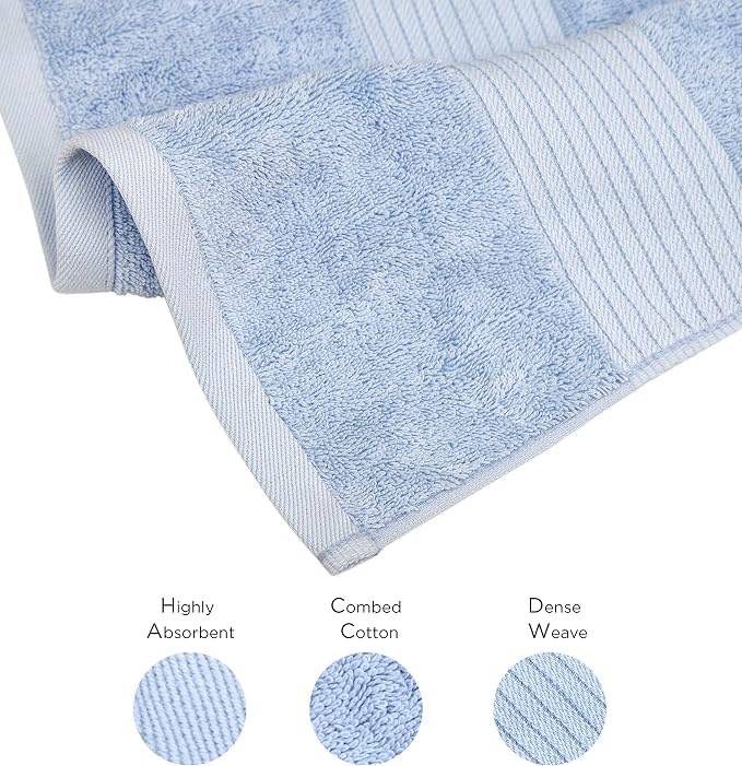 Luxury Oversized Bath Towels | Hotel Quality | Soft & Highly Absorbent |Quick - Image 3