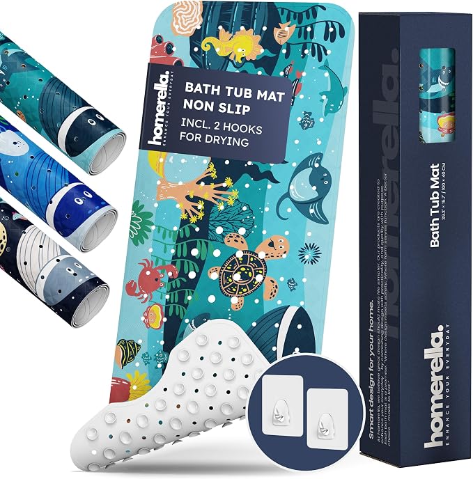 Bath Tub Mat Non Slip Anti Mold by Homerella
