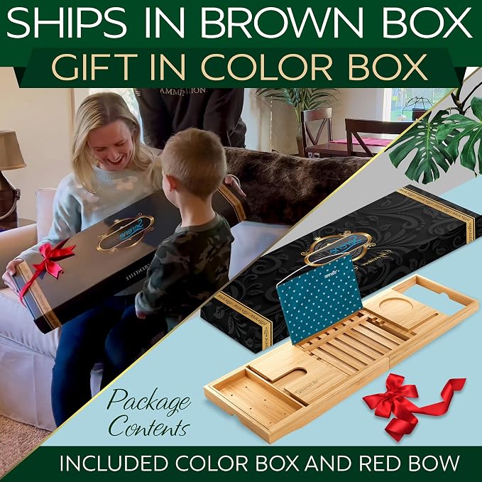 SereneLife Bathtub Tray - Image 3