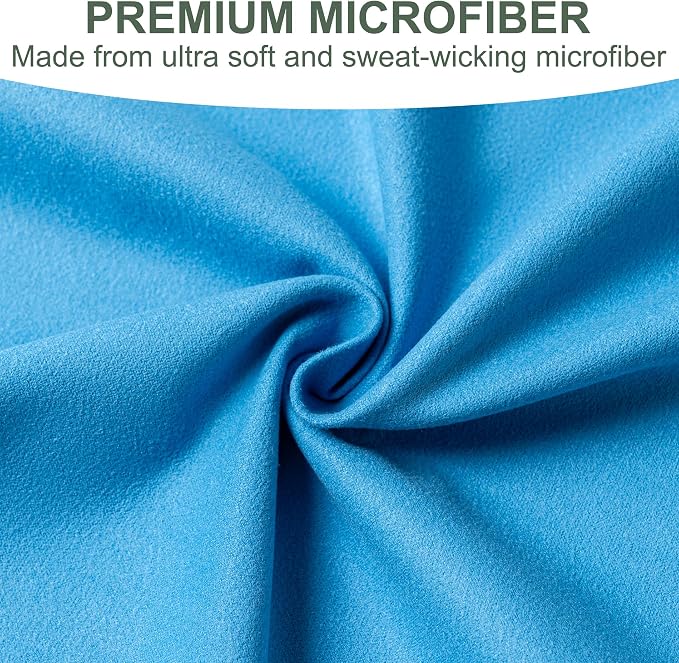 Camping Towel, 2 Pack Microfiber Travel Sports Towel, Quick Dry-Super - Image 3