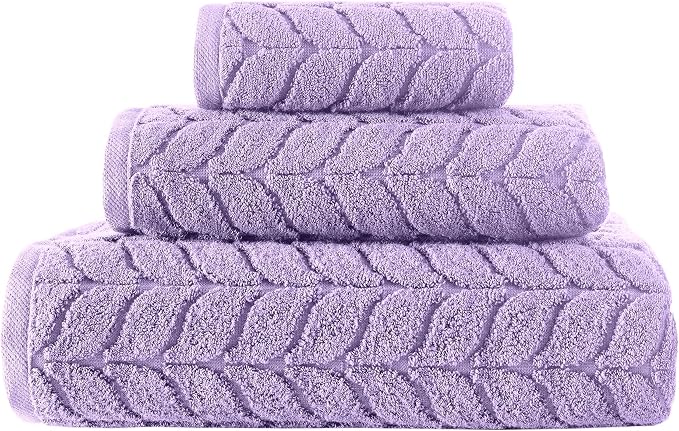 BAGNO MILANO Turkish Bath Towels, Soft Plush Jacquard Luxury Bath Towels by BagnoMilanoLuxurySoftness