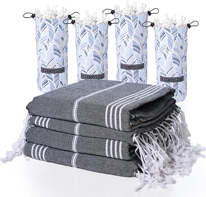 BAY LAUREL Turkish Beach Towel by BayLaurel