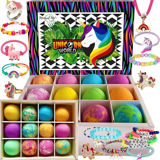 Unicorn Bath Bombs for Girls by MineralMeCalifornia