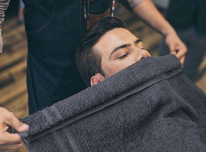 Utopia Towels Cotton Bleach Proof Salon Towel 16 by 27 inches, Bleach Safe Gym - Image 5