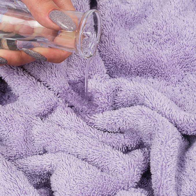 Cotton Paradise 6 Piece Towel Set, 100% Cotton Soft Absorbent Turkish Towels - Image 7