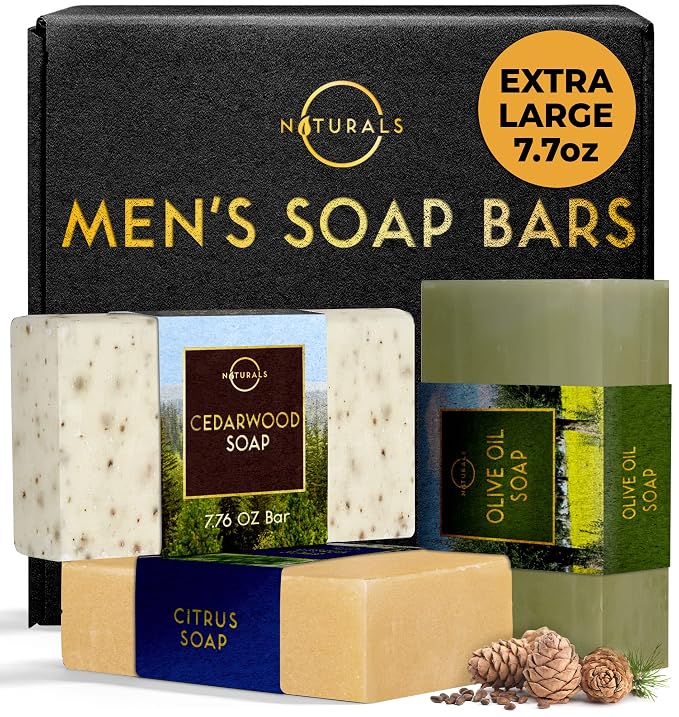 O NATURALS Bar Soap for Men by ONATURALS