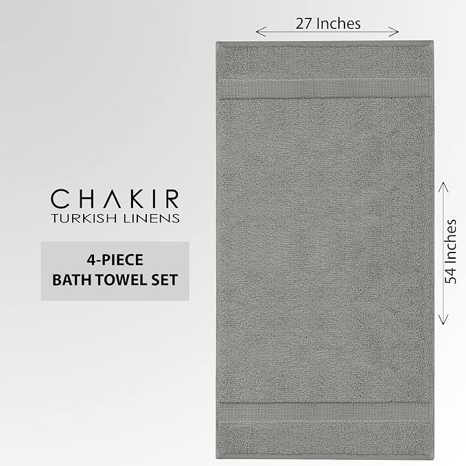 Chakir Turkish Linens Premium Cotton Absorbent Turkish Towels - Image 6