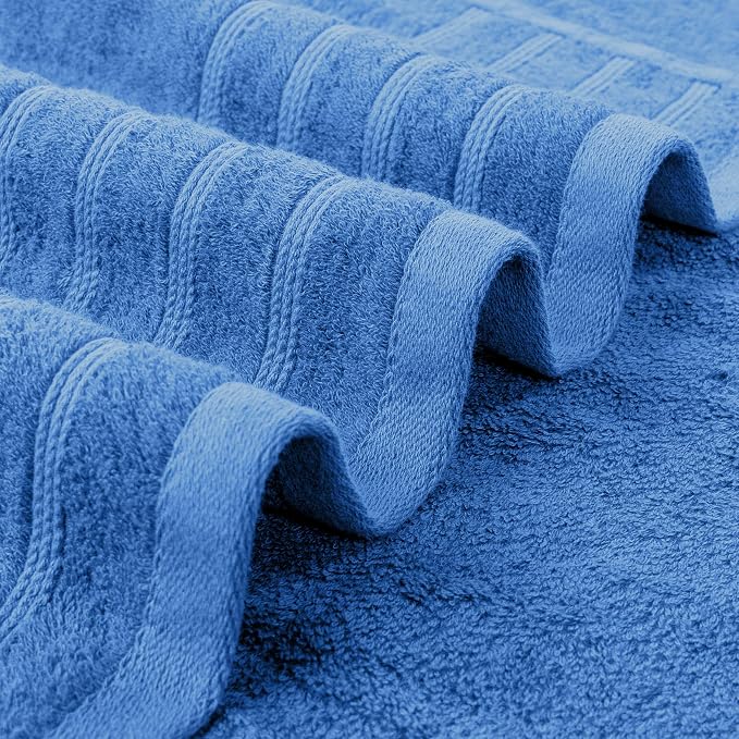 Avalon Towels Bath Towels Set of 4, Size 30 x 60 Inches, Highly Soft and - Image 4