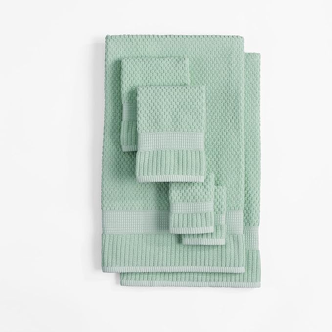 NY Loft 100% Cotton Towel Set 6 Piece | Super Soft & Absorbent Quick-Dry 2 Bath - Image 6