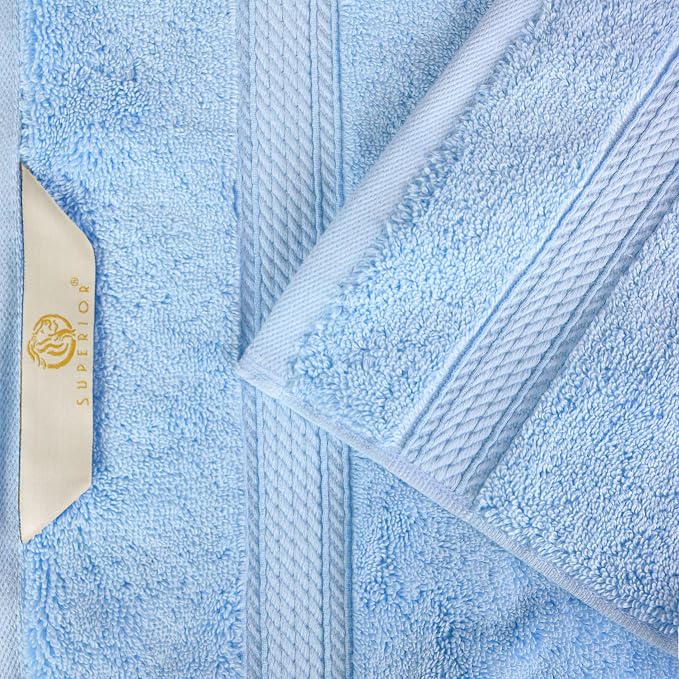 BLUENILEMILLS Premium Towel Collection, Egyptian Cotton Towels - Image 3