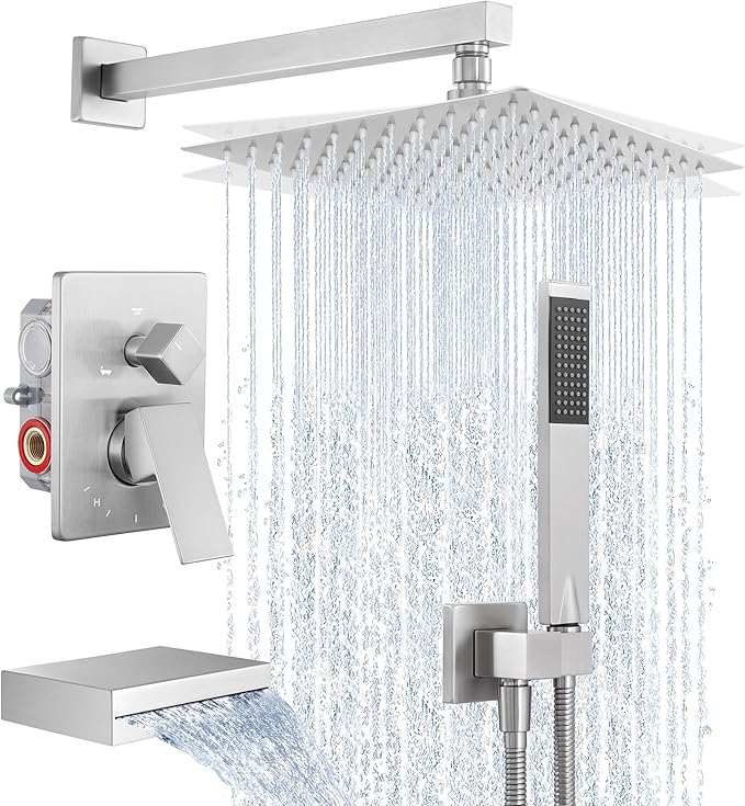 KES Bathtub Shower Faucet Set by KES