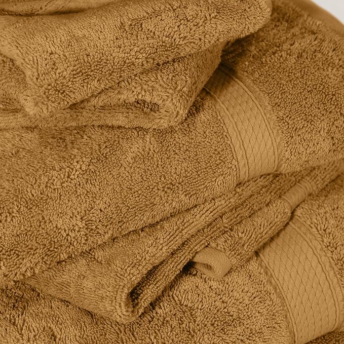 Superior Egyptian Cotton Pile 6-Piece Towel Set, Includes 2 Bath, 2 Hand - Image 8