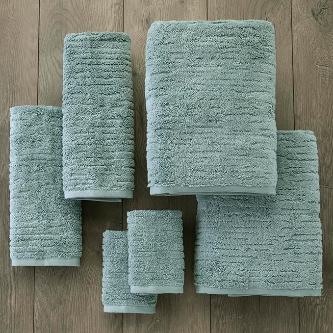 SKL Home CloudSoft Cotton Luxury 6 Pc Towel Set - Image 2