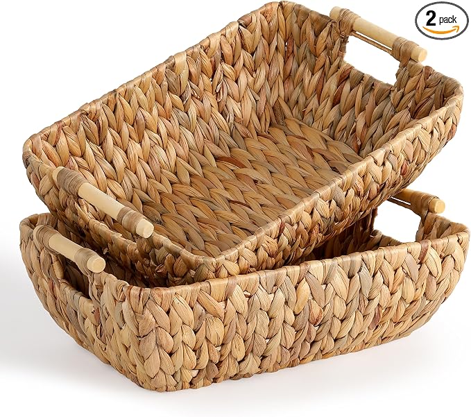 Water Hyacinth Storage Baskets by DAICOLAD