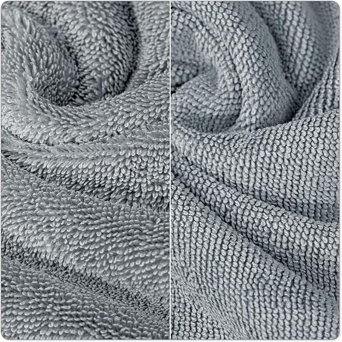 POLYTE Ring Spun Microfiber Oversize Quick Dry Lint Free Bath Towel, 60 x 30 in - Image 2