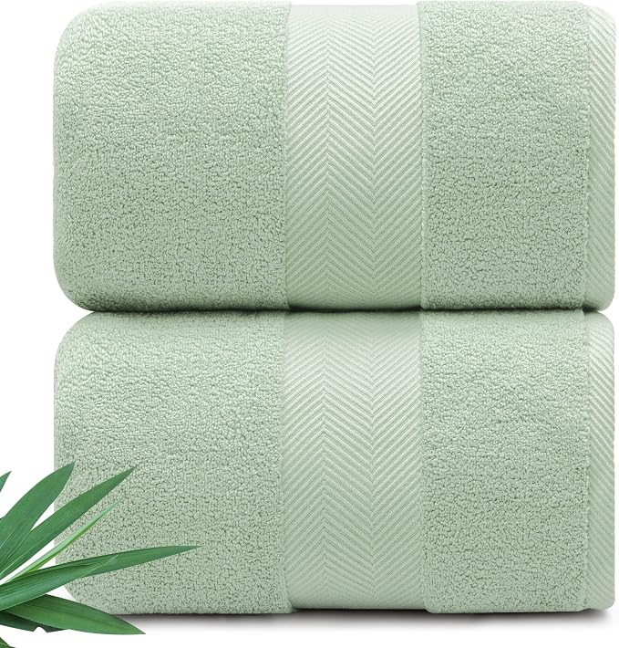 Ultra Soft & Plush Viscose from Bamboo Bath Sheets by AlusaHome