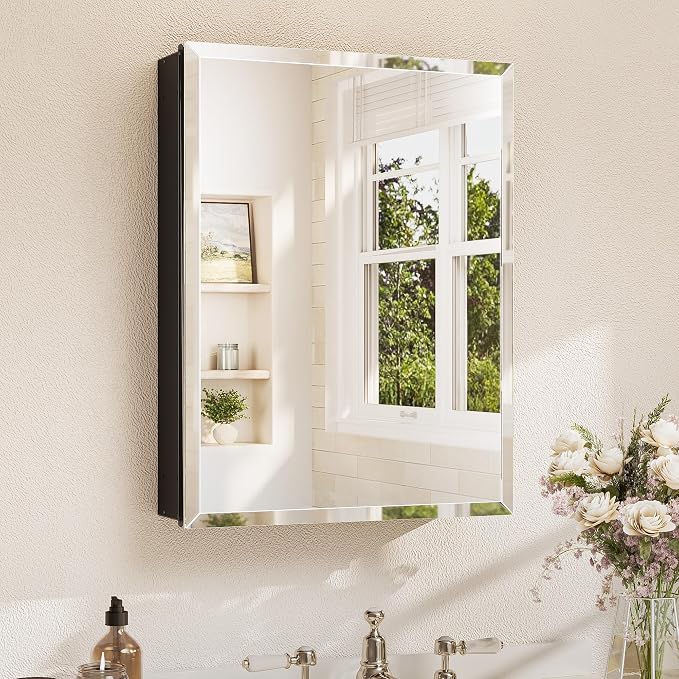 TETOTE 20 x 26 Bathroom Vanity Mirror Cabinet by TETOTE