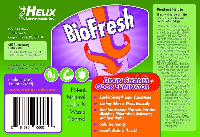 Enzyme Drain Cleaner & Deodorizer - Image 4