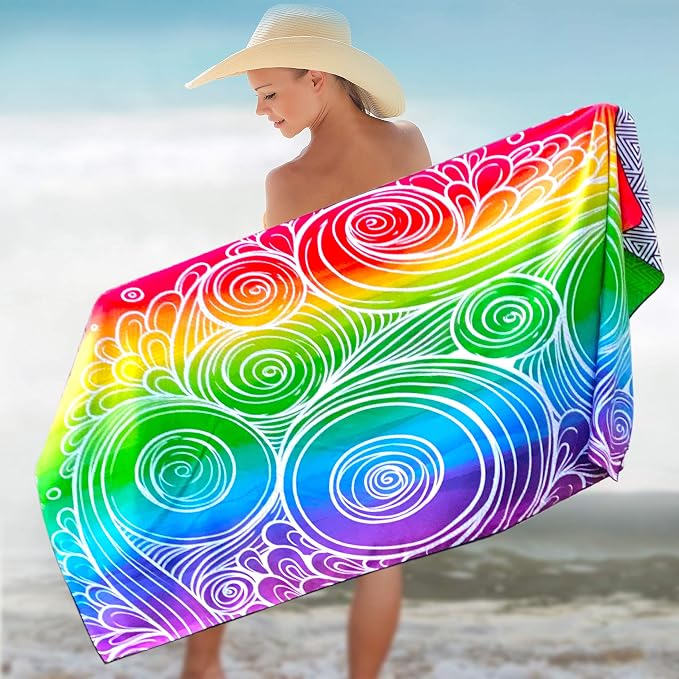 Elite Trend Microfiber Beach Towel - Image 2