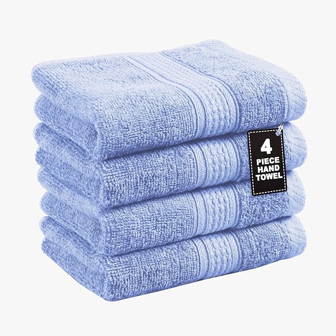 LANE LINEN 4 Pack Hand Towels by LaneLinen