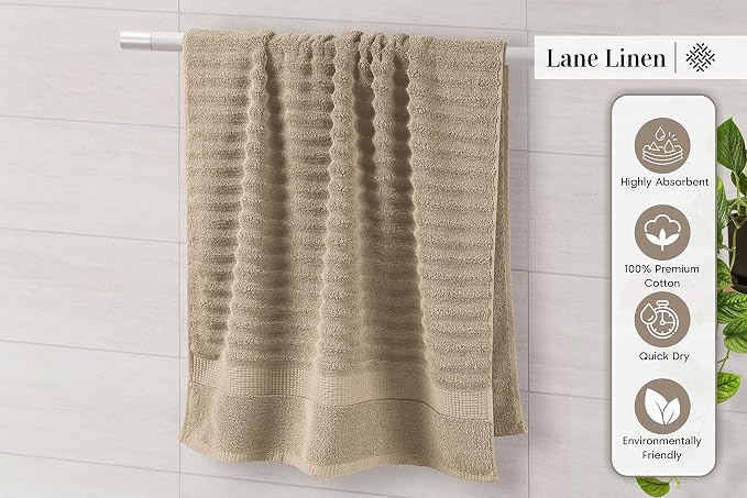 LANE LINEN Bath Towel Set - Image 5