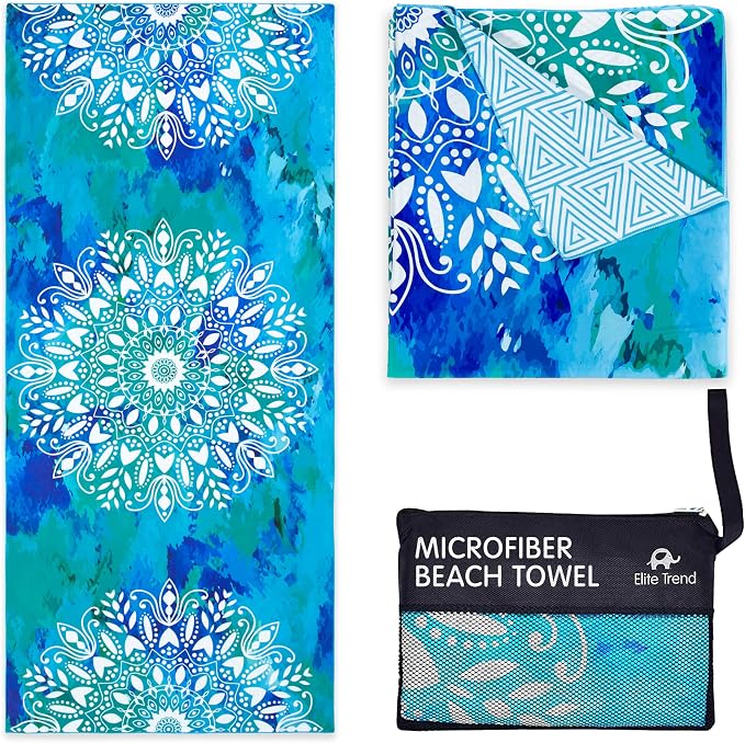 Elite Trend Microfiber Beach Towel by EliteTrend%C2%AE