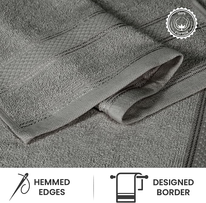 Casa Lino 100% Cotton Hand Towels - Image 4