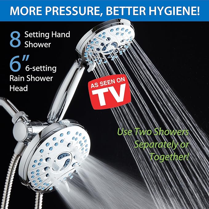 Hotel Spa AquaCare for California As-Seen-On-TV High Pressure Handheld Rain - Image 2