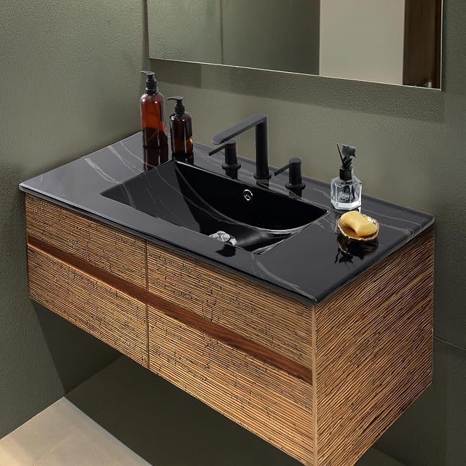 JONATHAN Y SNK1003D Ancillary 3-Hole 36 in. W x 18.25 in. D Classic - Image 2
