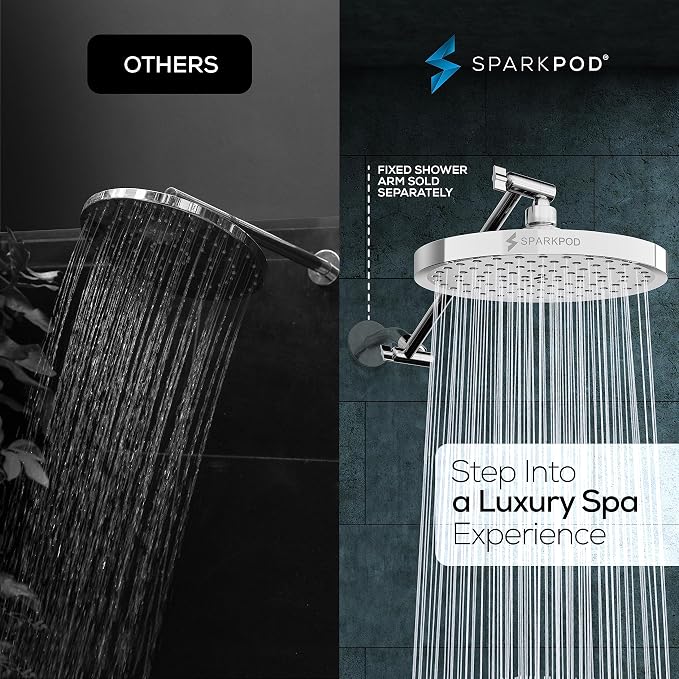 SparkPod Round Rain Shower Head - Image 2