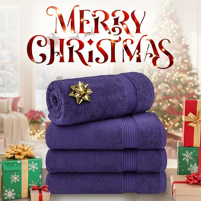 Cotton Paradise 4 Piece Turkish Bath Towels - Image 2