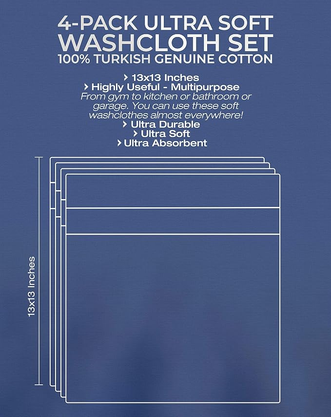 American Veteran Towel, 100% Cotton Turkish Washcloths - Image 4