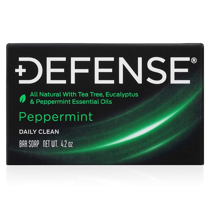 Defense Soap 5pk All Natural Peppermint Bar Soap - Image 7