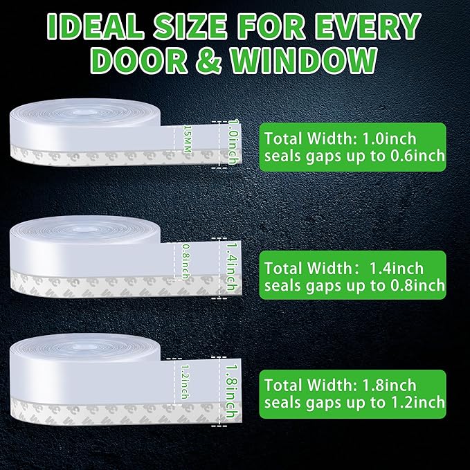 Weather Stripping Door Seal, Silicone Seal Strip - Image 6