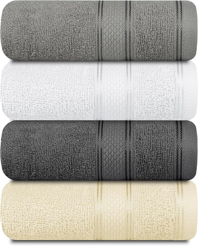 Casa Lino 100% Cotton Hand Towels by CASALINO