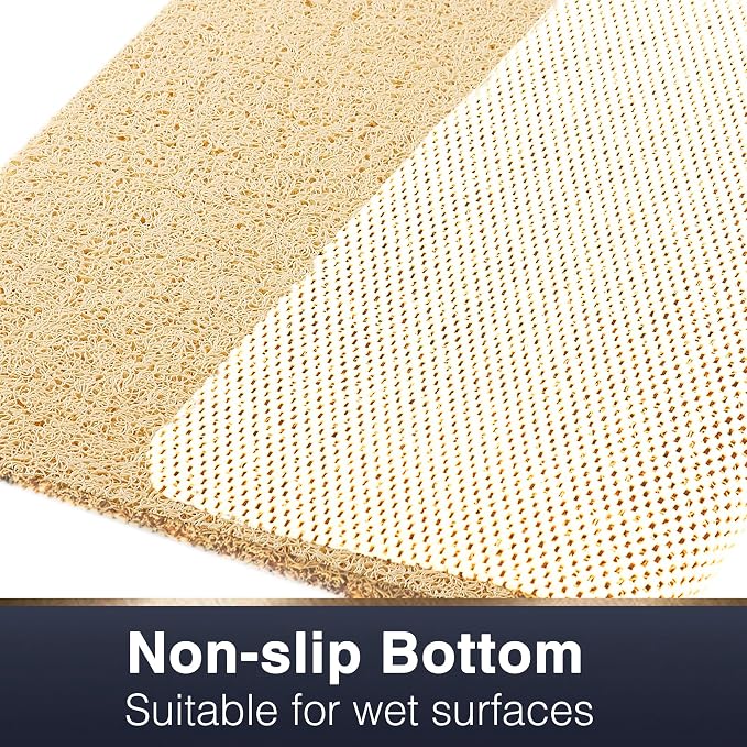 Asvin Soft Textured Bath, Tub Mat, 35x16 Inch, Phthalate Free, Non Slip Comfort - Image 3