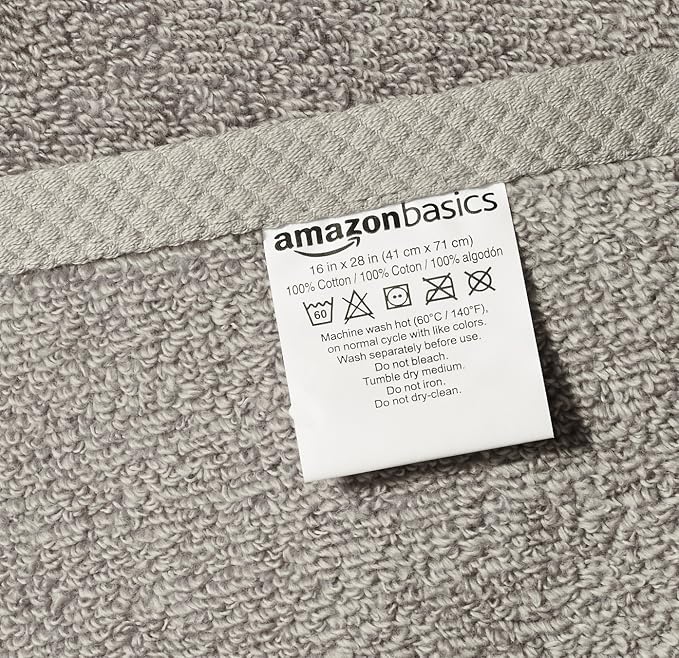 Amazon Basics 100% Cotton Quick-Dry Hand Towel - Image 4