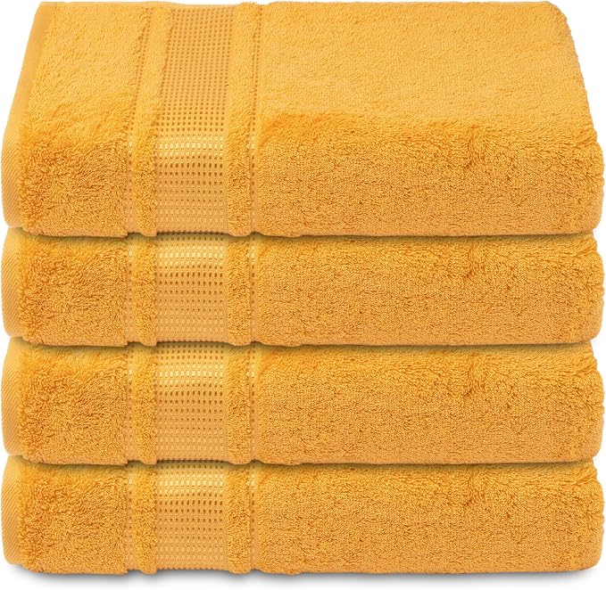 Melissa Linen, Fingertip Towels 4 Pack, 100% Turkish Cotton, Small Hand Towels - Image 6