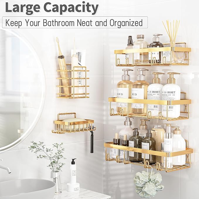 10 Pack Shower Caddy Organizer Rack Shelf - Image 3