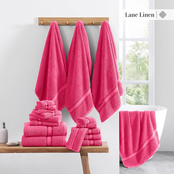 LANE LINEN Luxury Bath Towels Set - Image 7