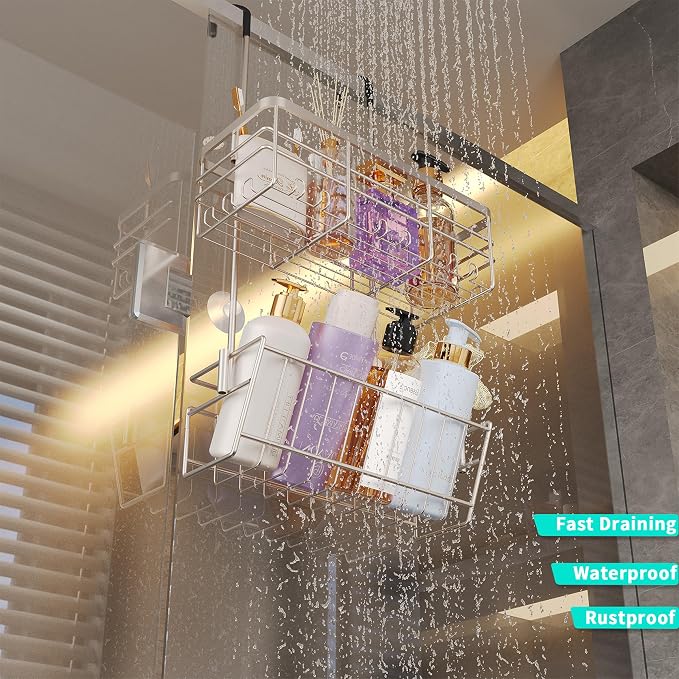 HapiRm Hanging Shower Caddy Organizer - Image 7