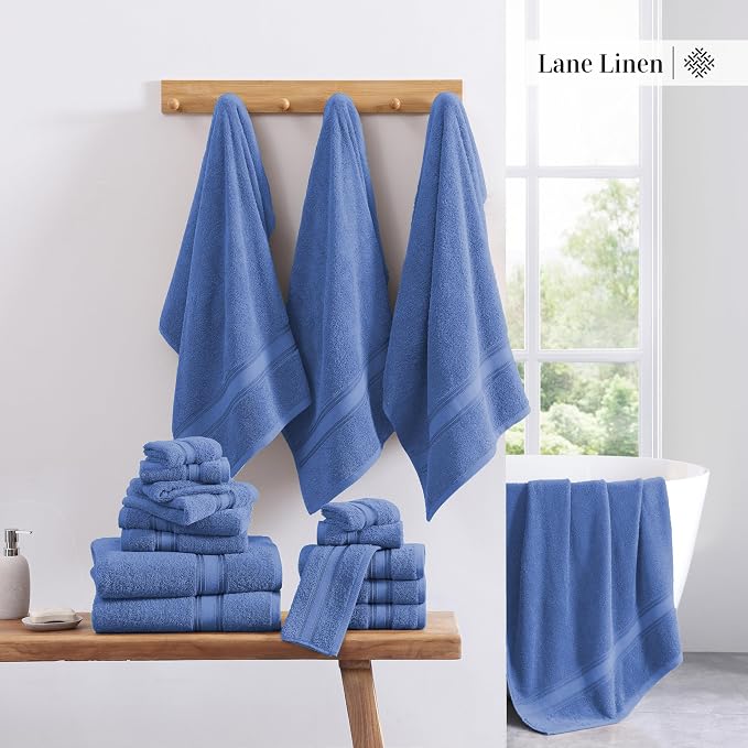 LANE LINEN Luxury Bath Towels Set - Image 5