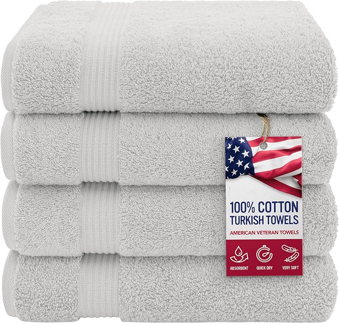 American Veteran Towel, 100% Cotton Turkish Bath Towels by American+Veteran+Towel