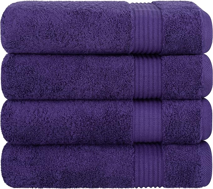Cotton Paradise 4 Piece Turkish Bath Towels - Image 7