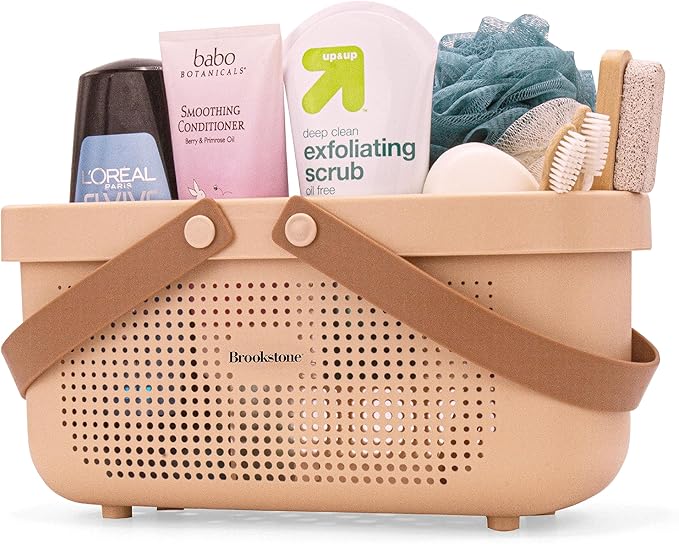 Brookstone BKH1634, Large Portable Shower Caddy by Brookstone