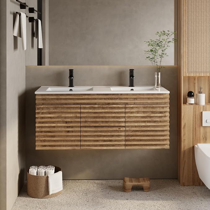 eclife 48" Floating Bathroom Vanity by eclife