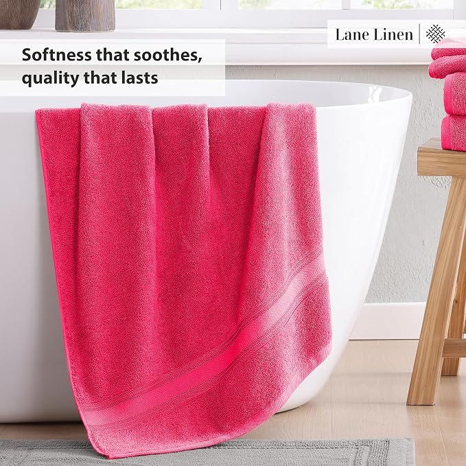 LANE LINEN Luxury Bath Towels Set - Image 4